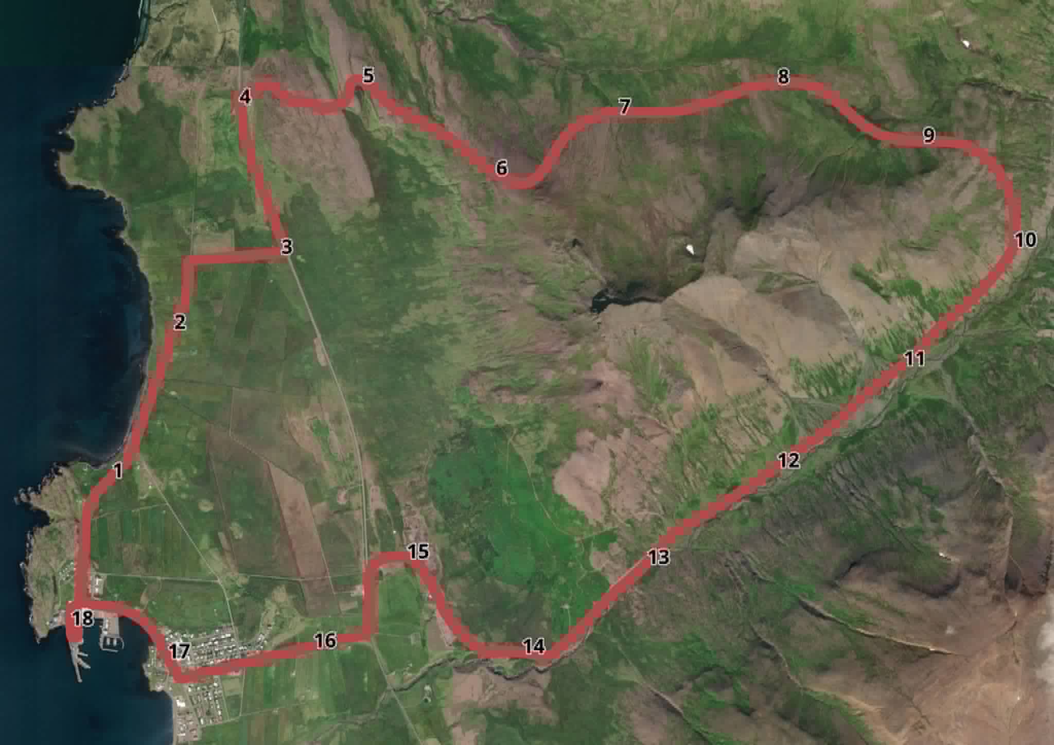 Skagastrandarhlaupið 18 Km Spákonufellshringurinn